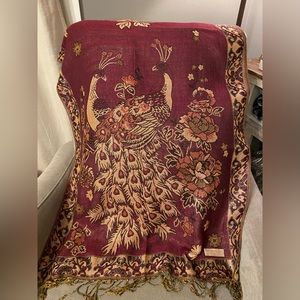 Pashmina wrap/scarf/shawl in multicolor